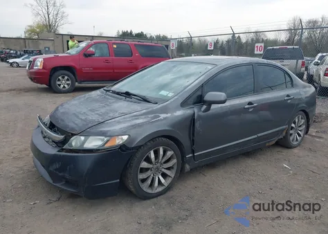 2010 Honda Civic Ex z USA, uszkodzony, nr VIN 2HGFA1F84AH523448
